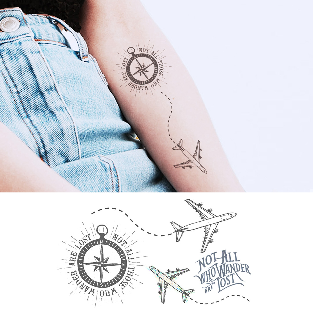 40 Inspiring Travel Tattoo Ideas For Wanderers Out There - Greenorc